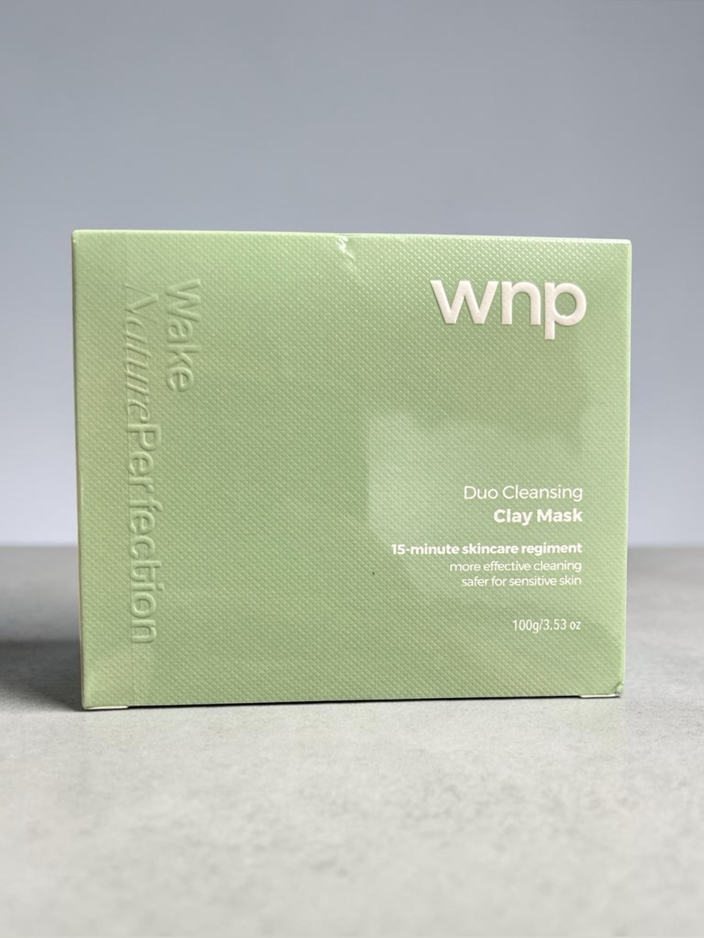 WNP Wake Nature Perfection Duo Cleansing Clay Mask 3.53oz NEW + SEALED